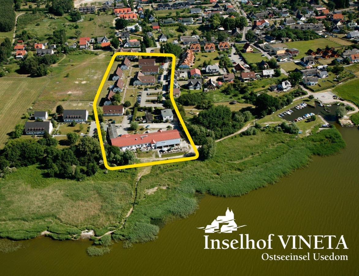 Hotel Inselhof Vineta Zempin Exterior foto